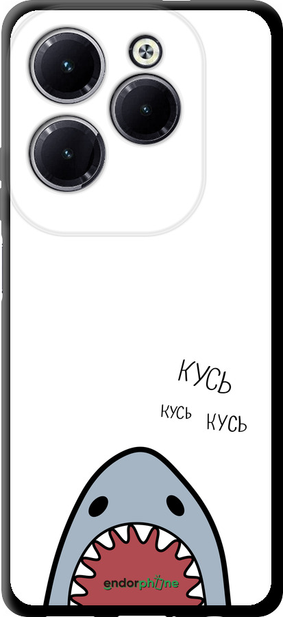 TPU чехол Акула для Infinix Hot 40 Pro - 4870b-3736 изображение 