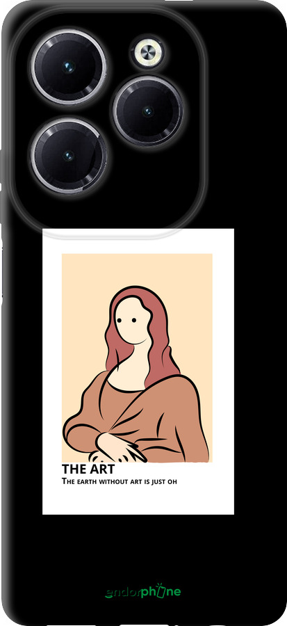 TPU чехол The art для Infinix Hot 40 Pro - 4890b-3736 изображение 