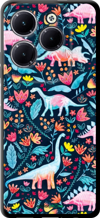 TPU чехол № 5415 для Infinix Hot 40 Pro - 5415b-3736 изображение 