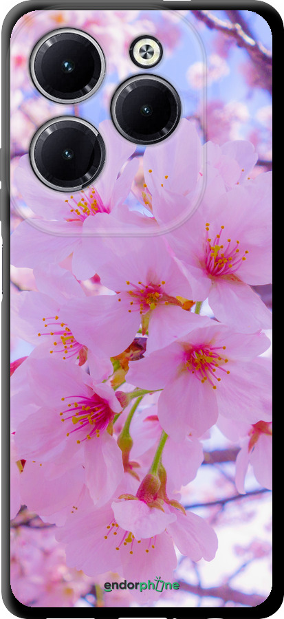 TPU чехол Сакура для Infinix Hot 40 - 6029b-3503 изображение 