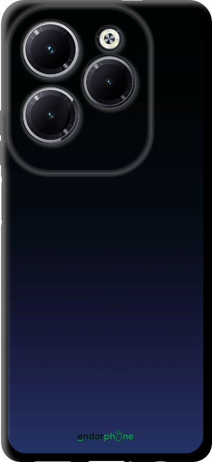 TPU чехол Градиент в тёмно - синем стиле для Infinix Hot 40 - 6542b-3503 изображение 
