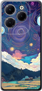 Силіконовий чехол Креативний арт для Infinix Hot 40 Pro - 6322u-3736 изображение 