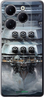 Силіконовий чехол Лінкор, world of tanks, wargaming, військовий корабель для Infinix Hot 40 Pro - 6453u-3736 изображение 