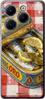 Силиконовый чехол 'Vintage Sardine Tin Phone' для Infinix Hot 40 Pro изображение 5