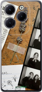 Силиконовый чехол 'Aesthetic Scrapbook Collage' для Infinix Hot 40 Pro изображение 7