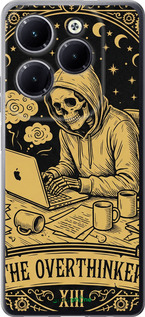Силиконовый чехол 'The Overthinker' для Infinix Hot 40 Pro изображение 1