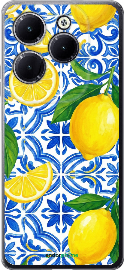 Силиконовый чехол Grocery Girl Italian Summer для Infinix Hot 40 - 6766u-3503 изображение 