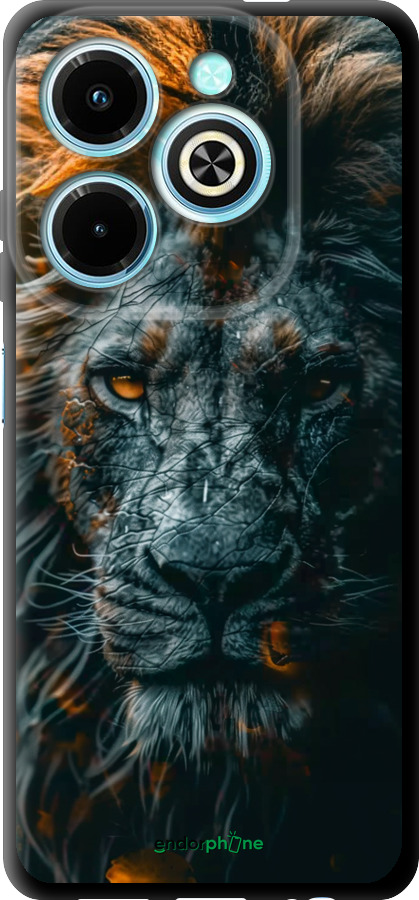 TPU чехол Лев в сумерках для Infinix Hot 40i - 6154b-3504 изображение 