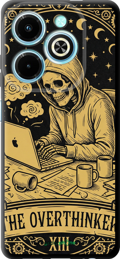 TPU чехол The Overthinker для Infinix Hot 40i - 6774b-3504 изображение 