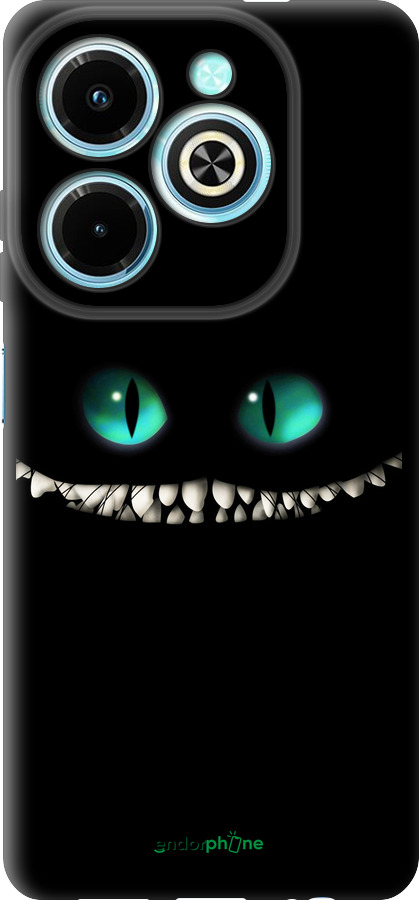 TPU чехол Чеширский кот для Infinix Hot 40i - 689b-3504 изображение 