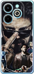 Силиконовый чехол № 5356 для Infinix Hot 40i - 5356u-3504 изображение 