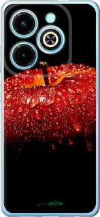 Силіконовий чехол Яблуко для Infinix Hot 40i - 6022u-3504 изображение 