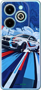 Силіконовий чехол БМВ для Infinix Hot 40i - 6292u-3504 изображение 