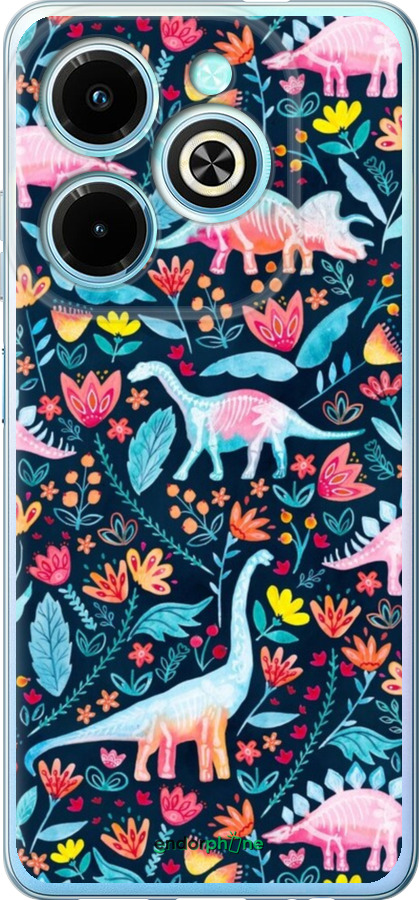 Силіконовий чехол № 5415 для Infinix Hot 40i - 5415u-3504 изображение 
