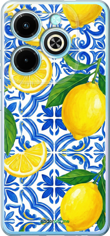 Силиконовый чехол Grocery Girl Italian Summer для Infinix Hot 40i - 6766u-3504 изображение 