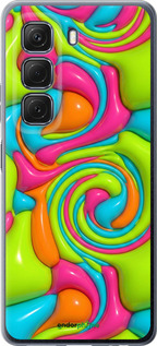 Силіконовий чехол Y2K Jelly Dream для Infinix Hot 50 4G - 6780u-3820 изображение 