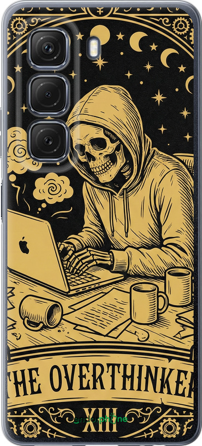 Силиконовый чехол The Overthinker для Infinix Hot 50 4G - 6774u-3820 изображение 