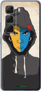 Силиконовый чехол Злой подросток для Infinix Hot 50 5G - 1053u-3795 изображение 