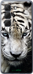 Силиконовый чехол Грустный белый тигр для Infinix Hot 50 5G - 106u-3795 изображение 