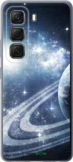 Силиконовый чехол Кольца Сатурна для Infinix Hot 50 5G - 173u-3795 изображение 