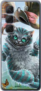 Силиконовый чехол Чеширский кот 2 для Infinix Hot 50 5G - 3993u-3795 изображение 