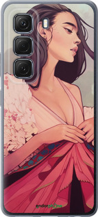 Силиконовый чехол Kelsey Beckett для Infinix Hot 50 5G - 4034u-3795 изображение 