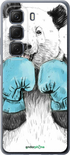 Силиконовый чехол Панда-боксер для Infinix Hot 50 5G - 4104u-3795 изображение 