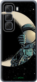 Силиконовый чехол Астронавт для Infinix Hot 50 5G - 4134u-3795 изображение 