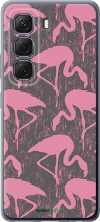 Силиконовый чехол Vintage-Flamingos для Infinix Hot 50 5G - 4171u-3795 изображение 