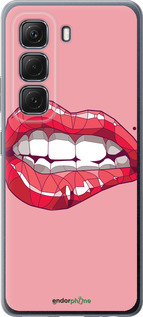 Силиконовый чехол Sexy lips для Infinix Hot 50 5G - 4174u-3795 изображение 