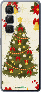 Силиконовый чехол Новогодняя елка для Infinix Hot 50 5G - 4198u-3795 изображение 