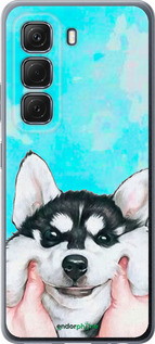 Силиконовый чехол Улыбнись для Infinix Hot 50 5G - 4276u-3795 изображение 