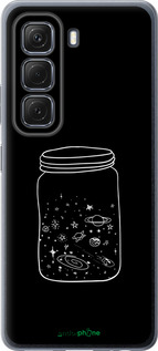 Силиконовый чехол Космос в банке для Infinix Hot 50 5G - 4297u-3795 изображение 