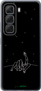 Силиконовый чехол Романтика для Infinix Hot 50 5G - 4306u-3795 изображение 