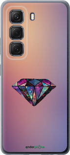 Силиконовый чехол Диамант для Infinix Hot 50 5G - 4352u-3795 изображение 