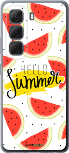 Силиконовый чехол Hello Summer для Infinix Hot 50 5G - 4356u-3795 изображение 