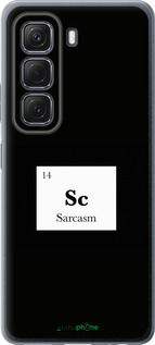 Силиконовый чехол Сарказм для Infinix Hot 50 5G - 4501u-3795 изображение 