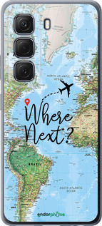 Силиконовый чехол Путешествие для Infinix Hot 50 5G - 4503u-3795 изображение 