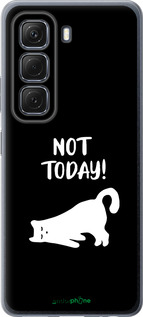 Силиконовый чехол Уставший кот для Infinix Hot 50 5G - 4535u-3795 изображение 