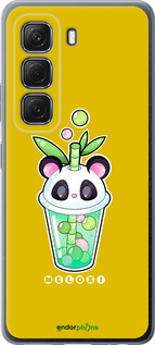 Силиконовый чехол Панда 1 для Infinix Hot 50 5G - 4558u-3795 изображение 