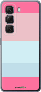 Силиконовый чехол Полосы1 для Infinix Hot 50 5G - 4589u-3795 изображение 