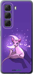 Силиконовый чехол Кот2 для Infinix Hot 50 5G - 4676u-3795 изображение 