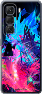 Силиконовый чехол Абстрактный чехол для Infinix Hot 50 5G - 4681u-3795 изображение 