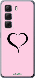 Силиконовый чехол Сердце 1 для Infinix Hot 50 5G - 4730u-3795 изображение 