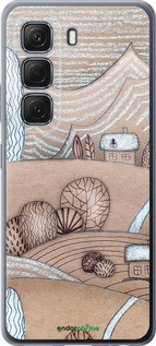 Силиконовый чехол Сказочные холмы для Infinix Hot 50 5G - 4749u-3795 изображение 