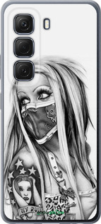 Силиконовый чехол Biohazard  8 для Infinix Hot 50 5G - 4824u-3795 изображение 