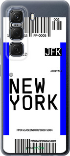 Силиконовый чехол New York для Infinix Hot 50 5G - 4861u-3795 изображение 