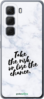 Силиконовый чехол Рискнуть или потерять шанс для Infinix Hot 50 5G - 4866u-3795 изображение 