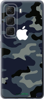 Силіконовий чехол Камуфляж 1 для Infinix Hot 50 5G - 4897u-3795 изображение 