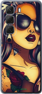 Силиконовый чехол № 5384 для Infinix Hot 50 5G - 5384u-3795 изображение 